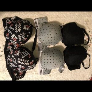 Three Bras